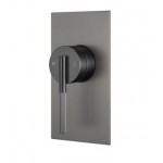 Caddence Series Brushed Gun Metal Grey Wall Mixer Caddence Series Brushed Gun Metal Grey Wall Mixer